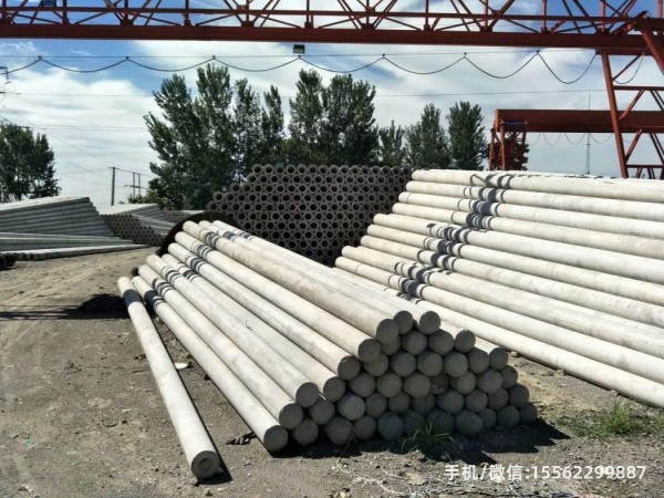 穆棱190*10米非预应力水泥电线杆