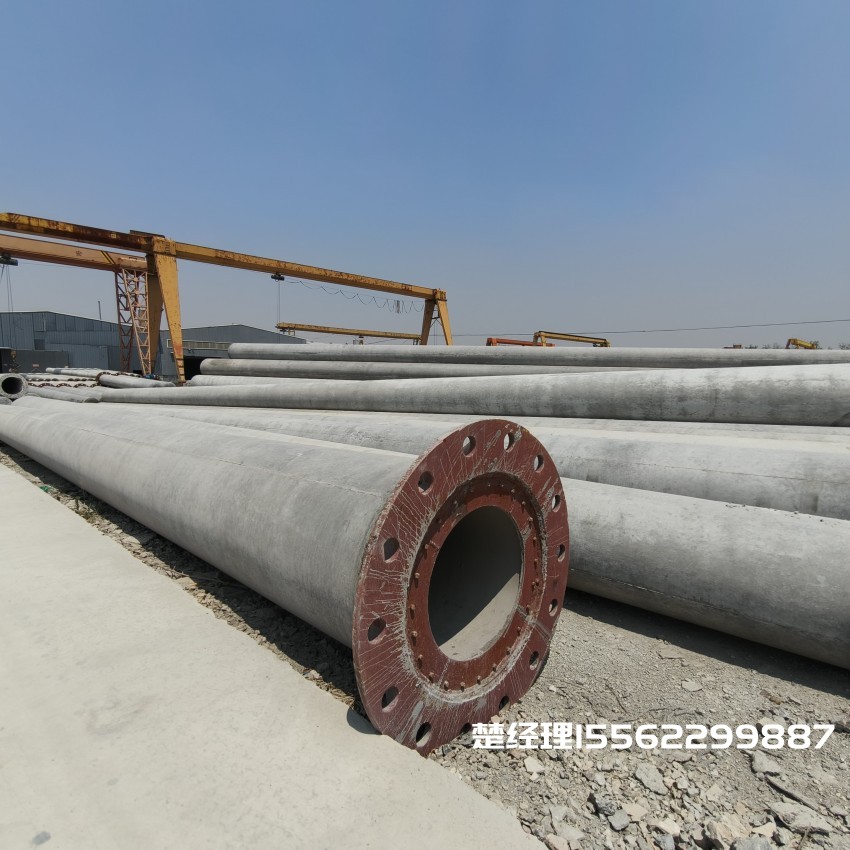 穆棱12米无拉线电杆